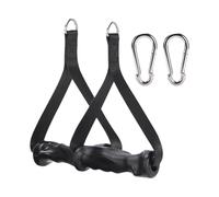 Cable Machine Handles - Anti-Slip Pulldown Rowing Grip,D Handle Seat Row Grip,for Rowing Pulldown Back Shoulder Arm Exercises Men Women Gym Home Garage Pilates Equipment