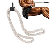 Cable Machine Rope: 60cm Tricep Forearm Strengthening Attachment Durable Non Slip Training | Heavy Duty Exercise For Home Gym Workout F