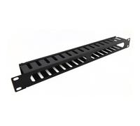 kenable Cable Management Bar 1U for Data Cabinet 19 Inch Rack with VENTS