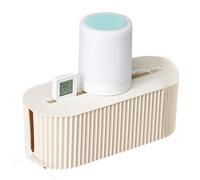 Cable management box, cable hiding box, child-safe pet friendly cable box for power strips and cable organisation in the bedroom, kitchen, gaming room, desk, office