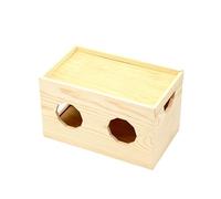 Cable Management Box,Cable Tidy Box,Wooden Style Cable Organizer Box To Hide Wires&Power Strips | Cord Organizer Box | Cable Organizer For Home&Office,For TV,Computer,Usb Hub,Hide & Power Strips