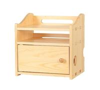 Cable Management Box Solid wood desktop wifi placement rack set-top box storage cat wireless router wire socket