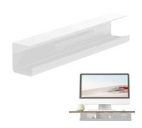 Cable Management - Cable Management Under Desk | For Study 15 in Cable Shelf - Fire Protection No Traces Double-Sided Adhesive Design