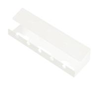 Cable Management for Under the Desk, Robust Cable Holder, Cable Management Tray Without Screws for Computer Desk, Standing Desk, Bedside Table, Kitchen, Living Room