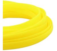Cable Management Sleeve, Cable Management Sleeve Braid Sleeving Wire Wrap Protector Sheath Multicolor 2-40mm 1m/10m(UV Yellow,10MM-10 METER)