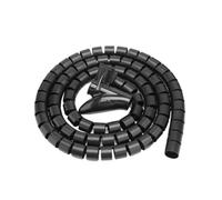Cable management sleeve, Spiral Cable Protector Sleeve Organizer 2 Meter 22mm And 28mm(22mm Inside Diameter)