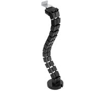 Cable Management Spine for Standing Desk, 63 Inch, Black