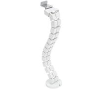 Cable Management Spine for Standing Desk,White, 63in