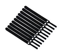 Cable Management Straps 10/20pcs Releasable Cable Ties Fastening Reusable Tie Straps Nylon Wrap Zip Bundle Bandage(10pcs Black)