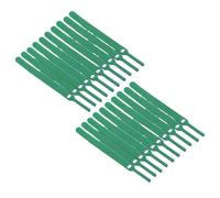 Cable Management Straps 10/20pcs Releasable Cable Ties Fastening Reusable Tie Straps Nylon Wrap Zip Bundle Bandage(20pcs Green)