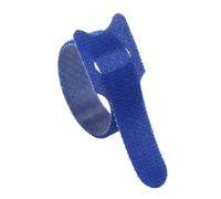 Cable Management Straps Releasable Cable Ties Wire Organizer Black 15 20 25 30cm Nylon Hook Loop Straps Wrap Zip Bundle Bandage(Blue,200mm x 100pcs)