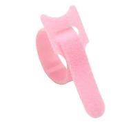 Cable Management Straps Releasable Cable Ties Wire Organizer Black 15 20 25 30cm Nylon Hook Loop Straps Wrap Zip Bundle Bandage(Pink,200mm x 100pcs)