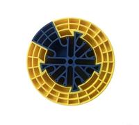 Cable Management Tool Wire Organizing Bundler Quick Release Collar Plastic Compact Comb For 14 Inch Wires Efficient Straightening Home Office Workshop Yellow Blue Red(Yellow+Blue)