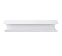 Cable Management Tray under Desk White Pvc Organizer for Office Workers