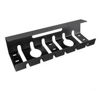 Cable Management Tray with Low-Profile Design to Fit Under Desks with Limited Clearance While Holding Multiple Cables