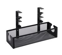 Cable Management Under Desk Tray Carbon Steel Cord Organizer