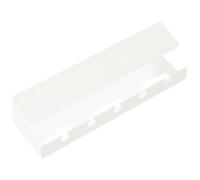 Cable management under the desk, cable management tray under the desk, screwless cable management tray, self-adhesive cable guide with perforated design