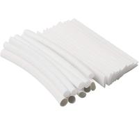 Cable Management Wire,2:1 Shrinkage Ratio White 0.6mm To 80mm Heat Shrink Tube Heatshrink Tubing Sleeving Wrap Kits(28mm 1Meters)