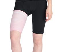 Cable Markers 1Pcs Thigh Compression Sleeve,Anti-Slip Breathable Quad and Hamstring Support Brace Upper Leg Wrap for Women Men(Blue,L)