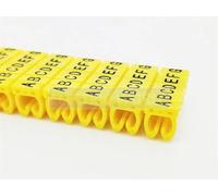 Cable Markers Cable Marker Wire Label EC-0 EC-1 1000pcs Mark Number 0 to 9 Cable Management Colored Wire Insulation PVC Wire Organizer Sleeves(M-1-260pcs-A-Z)