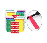 Cable Marking 600Pcs/20 Sheets Cable Labels Wire Marking Network Waterproof Printer Sticker Organizer A4 Self-Adhesive Label Cable Tags for use in Offices and Other Places