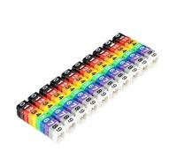 Cable Marking Label Ec-0 Number 0 to 9 Dimensions Colour Insulation for Network Cable Markers(EC-2-100PCS-mix)