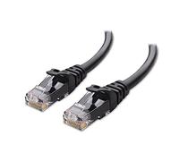 Cable Matters 10Gbps Snagless Cat 6 Ethernet Cable, 1.5m, Black
