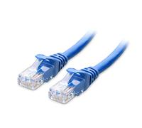 Cable Matters 10Gbps Snagless Short Cat6 Ethernet Cable 0.9m (Cat6 Cable, Cat 6 Cable) in Blue 0.9 Meter