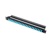 Cable Matters 1U Fiber Patch Panel with 48 LC OM3/OM4 Multimode Fiber Connectors