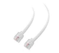 Cable Matters 2-Pack RJ11 to RJ11 ADSL Cable, 5m, White
