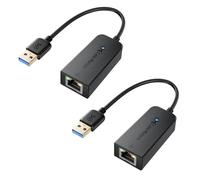 Cable Matters 2 Pack USB 3.0 to Ethernet Adapter (Supports 10/100/1000 Mbps Ethernet Network) - Not Compatible with Samsung TV