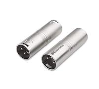 Cable Matters 2-Pack XLR Male to Male Adapter, XLR Coupler- Male to Male