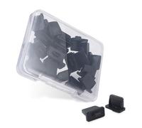 Cable Matters 20-Pack USB Port Cover in Black (USB Dust Cover/Anti-Dust Plug, USBA Port Protector Plug)