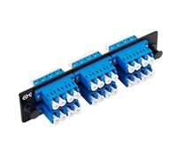 Cable Matters 24-Fiber OS2 LC Patch Panel, 6X LC UPC Quad Adapters