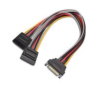 Cable Matters (3 Pack 15 Pin SATA Power Y-Splitter Cable - 20cm