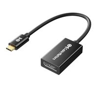 Cable Matters 32.4Gbps Unidirectional USB C to DisplayPort 1.4 Adapter | 8K@60Hz / 4K@240Hz, HDR, USB C to DP 1.4, Compatible with Thunderbolt 4/USB4, iPad Pro, iPhone, and MacBook