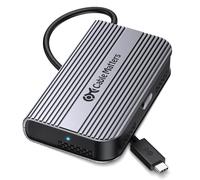 Cable Matters 40Gbps Portable USB4 / Thunderbolt 4 SSD Enclosure for M.2 NVMe SSD - Up to Read:3800MB/s, Write:3600MB/s, NVMe Enclosure, Tool-Free, Intelligent Cooling, Thunderbolt 4/5 Compatible