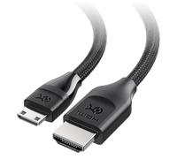 Cable Matters 48Gbps 8K Mini HDMI to HDMI 2.1 Cable - 2m, Supports 8K@60Hz / 4K@240Hz with HDR, MiniHDMI Cable works with DSLR Camera, Camcorder, Portable Screen/Monitor and Raspberry Pi Zero