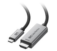Cable Matters 48Gbps 8K Unidirectional USB C to HDMI 2.1 Cable for macOS, Windows - 1.8m, Supports 4K@240Hz / 8K@60Hz with HDR, Thunderbolt 4 to HDMI 2.1 Cable, Compatible with Thunderbolt 5 Laptops