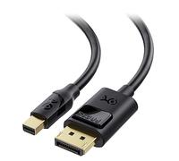 Cable Matters 4K Mini DisplayPort to DisplayPort Cable (Display Port to Mini Display Port) in Black 0.9m - 4K 60Hz, 2K 144Hz Monitor Support