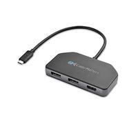 Cable Matters 4K Triple Display USB C Hub with 2x DisplayPort, HDMI and 100W Charging for Windows and Linux - DisplayPort 1.4 and DSC 1.2 Enabled for Triple 4K 60Hz Display - Not Compatible with Mac