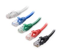 Cable Matters 5-Color Combo 10Gbps Snagless Cat6 Ethernet Cable (Cat6 Cable/Cat 6 Cable) 3m