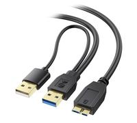 Cable Matters 5Gbps Micro USB 3.0 to USB Splitter Cable, 0.5m