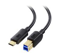 Cable Matters 5Gbps USB C to USB B 3.0 Cable, 0.3m, Black