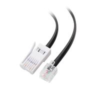 Cable Matters 5m BT to RJ11 Cable (Telephone Cable for BT) in Black - 5m