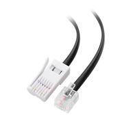 Cable Matters 5m BT to RJ11 Cable (Telephone Cable for BT) in Black - 5m