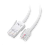 Cable Matters 5m BT to RJ11 Cable (Telephone Cable for BT) in White - 5m
