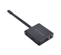 Cable Matters 7-in-1 USB C Hub, Triple Display HDMI DP VGA, 100W Charging | Gigabit Ethernet, 2x USB 3.0, Thunderbolt 4/USB4 Compatible, for MacBook Pro, Dell XPS, Surface Pro