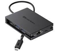 Cable Matters 8-in-1 USB C Hub Dual HDMI, 140W Charging, Gigabit Ethernet | 2x 4K@60Hz HDMI, 10Gbps Data, 2x USB C and USB A 3.2, One External Display on macOS