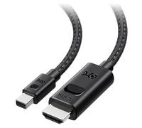 Cable Matters 8K Mini DisplayPort 1.4 to HDMI Cable 6 ft / 1.8m with 4K 120Hz or 8K, Mini Display Port 1.4 to HDMI Cable in Black